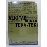 Alkitab Bukan Teka-Teki