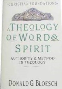 Image of Christian Foundation: A Theology Of Word & Spirit