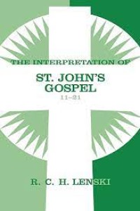 Image of Interpretation Of St. John's Gospel, The