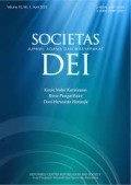 Societas Dei: Jurnal Agama Dan Masyarakat, Volume 3 No.2