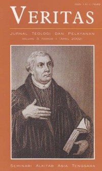 Jurnal Teologi dan Pelayanan : Volume 3. Nomor 1 (April 2002)