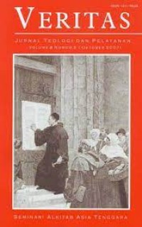 Jurnal Teologi dan Pelayanan : Volume 8. Nomor 2 (Oktober 2007)